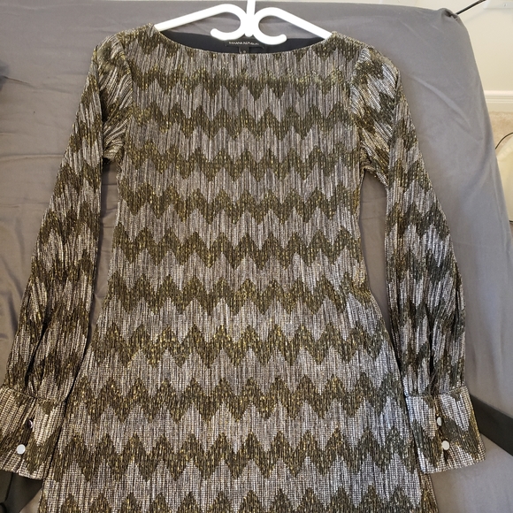 Banana Republic Metallic Shine Dress - Picture 3 of 8